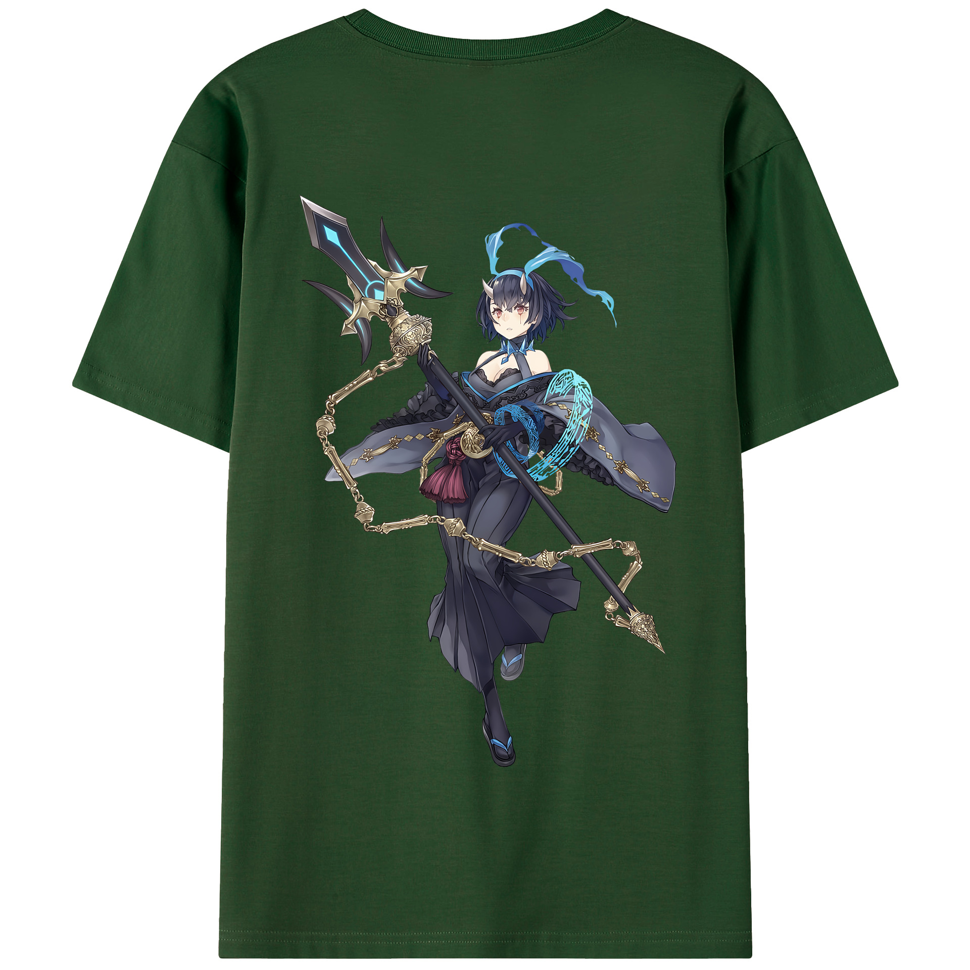 （画像用） 転スラ Regarding Reincarnated to Slime 綿100％半袖Tシャツ（背面プリント）